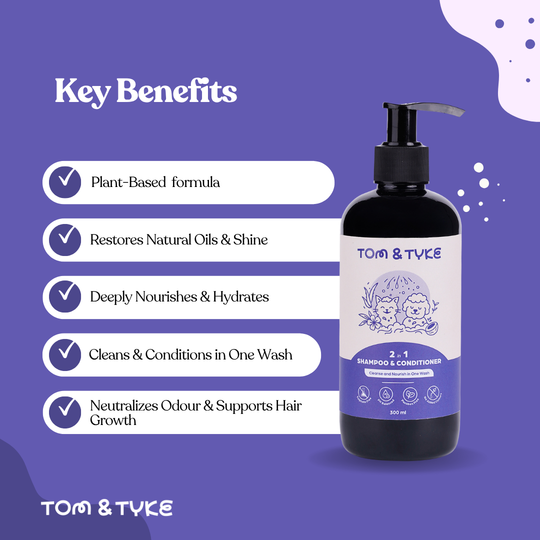 2 in 1 Shampoo and Conditioner - 300 ML